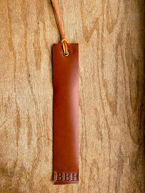 Rawhide Leather Bookmark