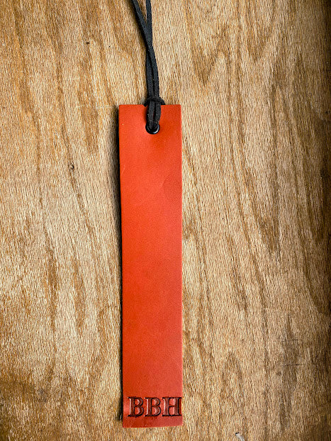 Rawhide Leather Bookmark