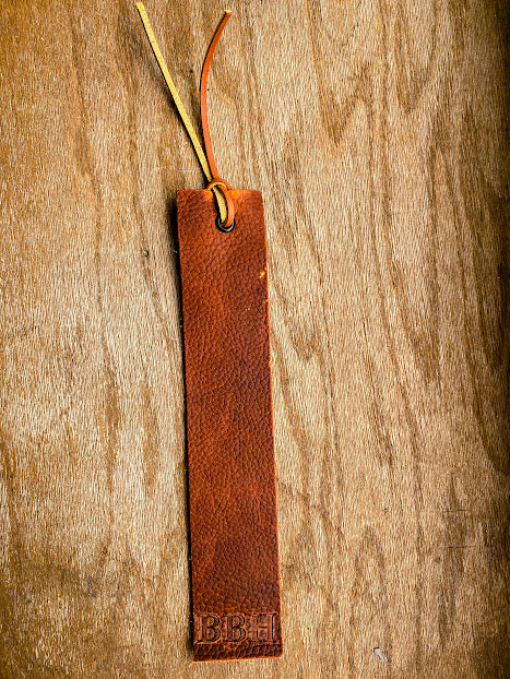 Rawhide Leather Bookmark