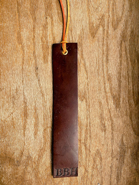 Rawhide Leather Bookmark