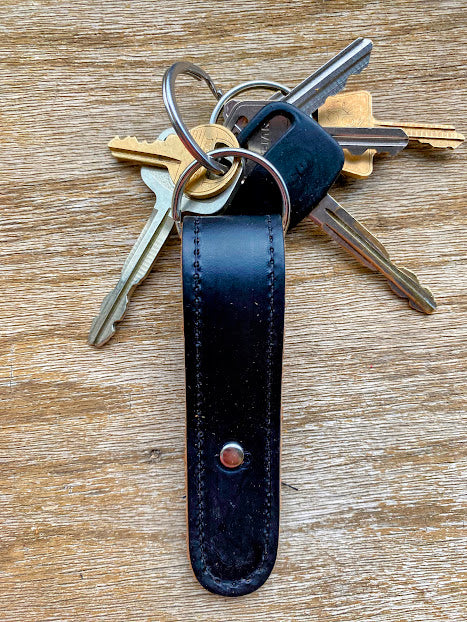 Leather Loop Keychain